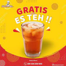 Promo Gratis Es Teh Akhir Pekan